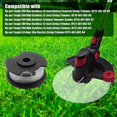 thumbnail image 3 of D1d TLH-02+ TLH-02-1 8Pcs Replacement Spool + 2Pcs Spool Cap for S6G Hyper Tough 20V Max HT22-401-03, 3 of 5