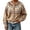 E3-Camel, variant on Textilo Women's Fair Isle Cardigan Long Sleeve Crew Neck Button Down Cardigan Sweaters Ribbed Knit Geometric Pattern Coats Cute Fashion Lightweight Y2k Loose Fit Outfits,Beige 3XL