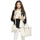 thumbnail image 3 of Bolsos de mano de cuero sintético a la moda para mujer, bolso de hombro, bolso con asa superior, conjunto de 4 Uds., 3 of 5