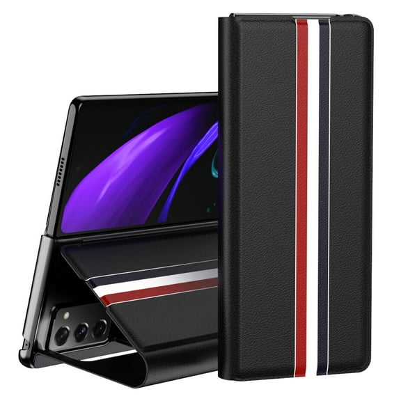 For Samsung Galaxy Z Fold 2 Shockproof Leather Flip Stand Case Cover