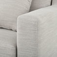 thumbnail image 6 of Noble House Ovando Fabric 3 Seater Sofa with Accent Pillows, Light Gray, 6 of 10