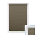 thumbnail image 2 of Regal Living Dark Coffee EZ Grip No Drill Blackout Cellular Shade - 24" W x 64" L, 2 of 5