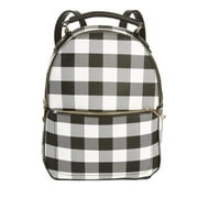 Chateau Gingham Print Mini Backpack