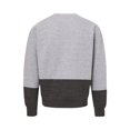 thumbnail image 3 of MV Sport 23106 Micah Colorblock Crew-Heather Grey/Charcoal - 073-M, 3 of 3
