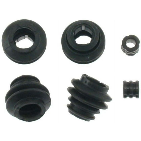 Disc Brake Caliper Guide Pin Boot Kit - Compatible with 2010 - 2020 Kia Forte 2011 2012 2013 2014 2015 2016 2017 2018 2019