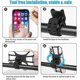 thumbnail image 3 of Universal Bike Phone Holder, 360 Rotatable Adjustable Detachable Bike Motorcycle Phone, 3 of 5