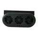 thumbnail image 3 of Ventilador de ventana de coche Fácil de instalar Accesorios para coche Ventanas laterales Ventilador de ventilación automático negro, 3 of 9