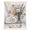 M (60"x50"), variant on Lotusprint LLC 2D Print Personalized White Cat Floral Fleece Blanket, 80"x60", Cat Throw Blanket for Pet Lovers