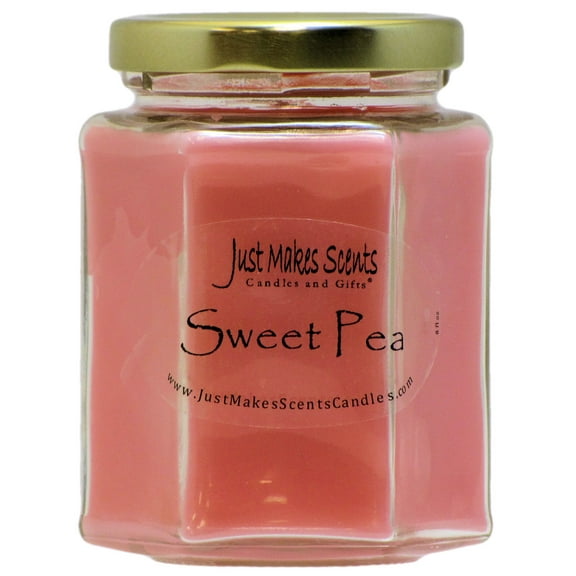 Sweet Pea Soy Candle -Just Makes Scents Candles & Gifts