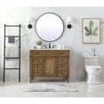 thumbnail image 6 of Elegant Lighting Vf12542 Park Avenue 42" Free Standing Single Basin Vanity Set - Wood, 6 of 8