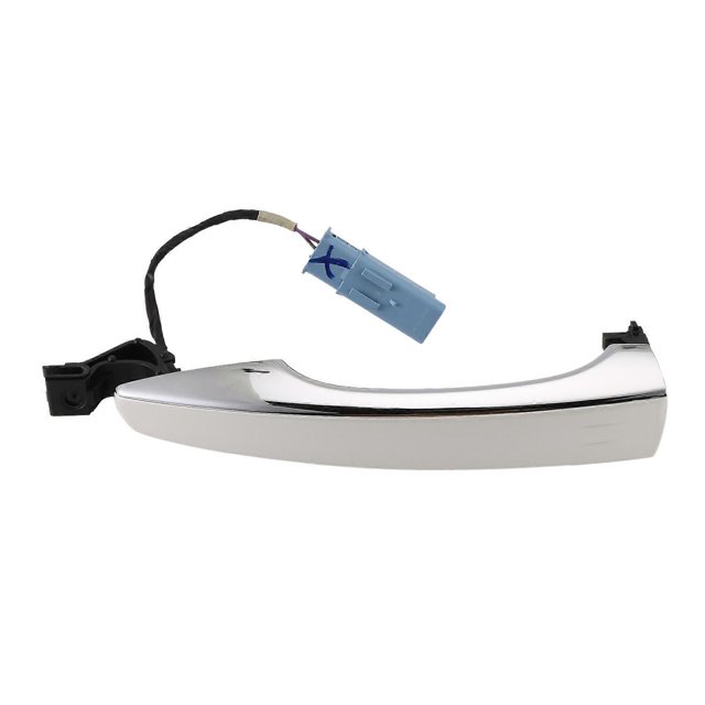 Exterior Door Handles for Peugeot Citroen Pearl White Front Left