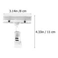 thumbnail image 2 of IMIKEYA 25Pcs Transparent Merchandise Sign Clip Plastic Holder for Price Tags, 2 of 8