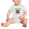 thumbnail image 2 of Everyone Loves a Nice Ethiopian Boy Baby Romper Bodysuit (White, 12-18 Months), 2 of 5