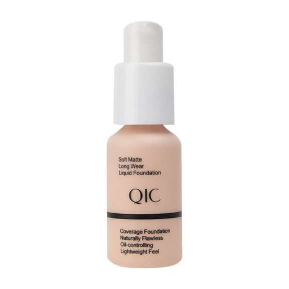 Kokovifyves Beauty QIC Concealer Matte Liquid Foundation Natural Moisturizing Foundation Cream 30ML