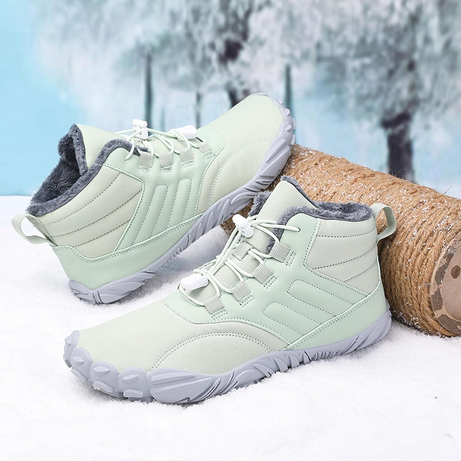 Women Barefoot Shoes Mens Minimalist Zero Drop Boots Wide Toe Box Toes Sneakers Workout Footwear Trail Running Hiking Shoes