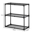 thumbnail image 5 of Newboti Furniture 3-SHELF WIRE RACK WITH COVER(1PACK),Inclouding one cover BN.4653, 5 of 9