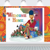 Welcome Home Wally Darling Party Supplies Background Backdrop Taspestry Banner Poster Decor Decorations