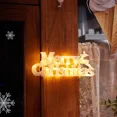 thumbnail image 4 of Christmas Decoration 2024 New Year Xmas Merry Christmas LED Letter Tag Light String Fairy Garland Home Decoration Christmas Noel, 4 of 5