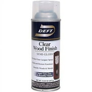 Deft Interior Clear Wood Finish Semi-Gloss Spray, 12.25-Ounce Aerosol