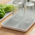 thumbnail image 1 of Sink Organizer Tidy Rack for Household Kitchen Detachable Vanities Countertop Cosmetics 31cmx17.5cmx2.3cm, 1 of 8