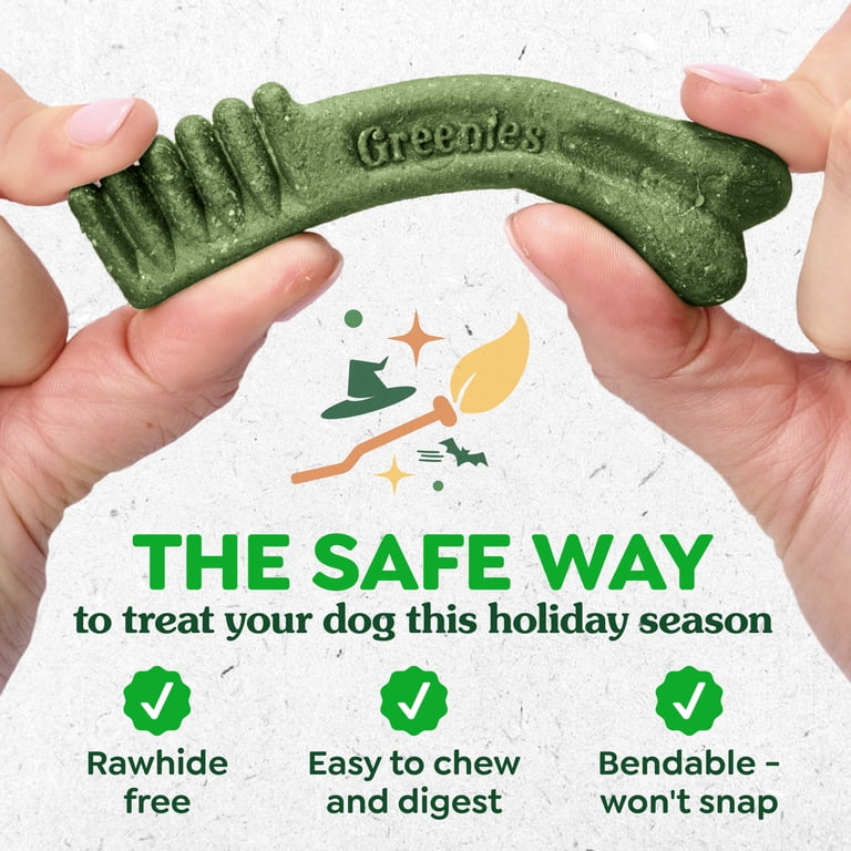 Greenies Original Pumpkin Spice Flavor Dental Chew Treats for Dogs