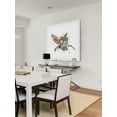 thumbnail image 3 of "Deux Oiseaux" Framed Painting Print, 3 of 6