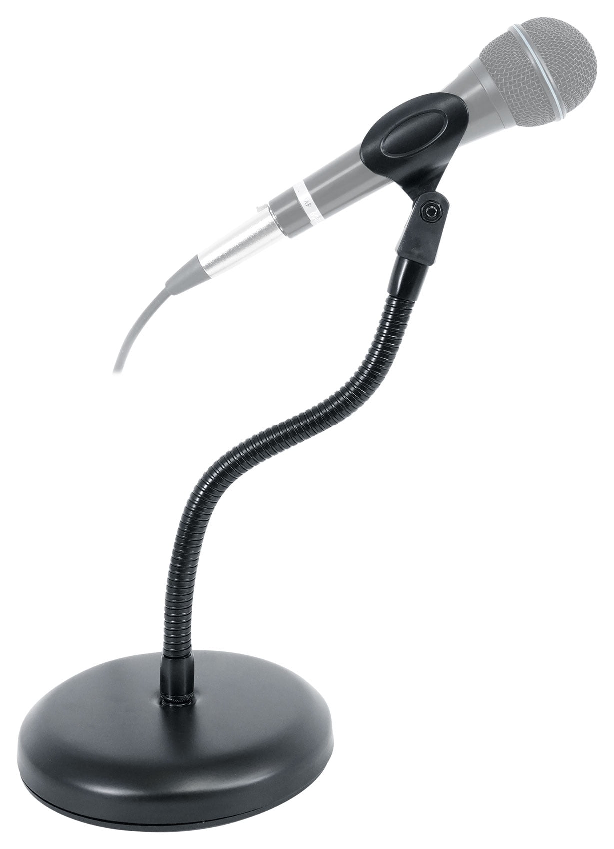 Rockville MD5 Desktop Mic Stand w/ Gooseneck Base+Clip 4 Recording, Studio, Podcast