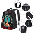 thumbnail image 4 of SPACEX Backpack Laptop Bag Shoulders Casual Travel Hiking Camping Lightweight Daypack, 4 of 9