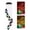 Paraffin bottle, variant on Becikitc Solar Wind Chime Lights Outdoor – LED Color Changing Hanging Lamp with Crystal Balls, Waterproof Garden Decor for Yard Patio