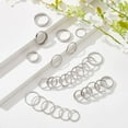 27Pcs 27 Style Stainless Steel Finger Rings for Women Platinum 26mm — free download