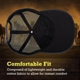 thumbnail image 4 of Gorra Snapback Ajustable Negra Hat Concept One Yellowstone, 4 of 7