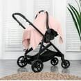 thumbnail image 3 of Comfy Cubs Baby Car Seat Cover - Soft, Breathable & Lightweight Large Car Seat Canopy, Lace, 3 of 6