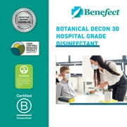 Benefect Botanical Decon 30 Disinfectant Cleaner, Light Lemon and Thyme Scent, 4oz Single