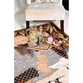 thumbnail image 6 of Furnish My Place Cabin Rug - 5 ft. x 8 ft., Multicolor, Lodge Rug with Mountain, Deer, Snow Print, 6 of 9