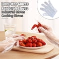 thumbnail image 2 of Homelife 200Pcs Disposable Clear Plastic Gloves Latex Powder Free Home Work Gloves for Cooking Cleaning Painting, 2 of 13