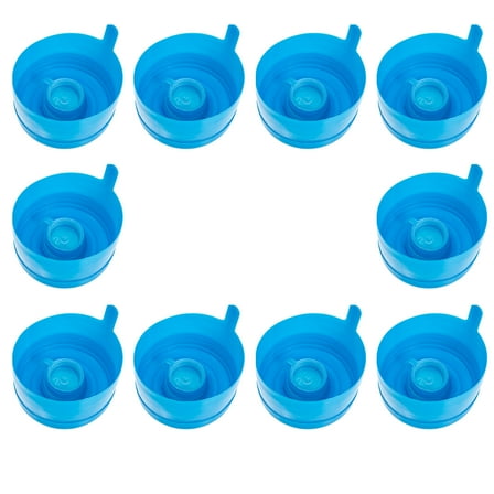 10 Pcs Sports Water Jug Caps Gallon Bucket Lid Sealing Lids Splash Proof Mineral Plastic