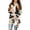 #01Camel, variant on Women's Fall Pumpkin Pine Cone Leaf Print Open Front Long Sleeve Cardigan Casual Outer Coat