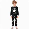 thumbnail image 3 of TOWED22 Toddler Kids Junior Girls Boys Cotton Graphic Pajamas Pjs Fall Winter Sleepwear 3 6 9 12 18 24 Months 2 3 4 5 6 7 8 9 Years(Dark Gray,6-7 Y), 3 of 9