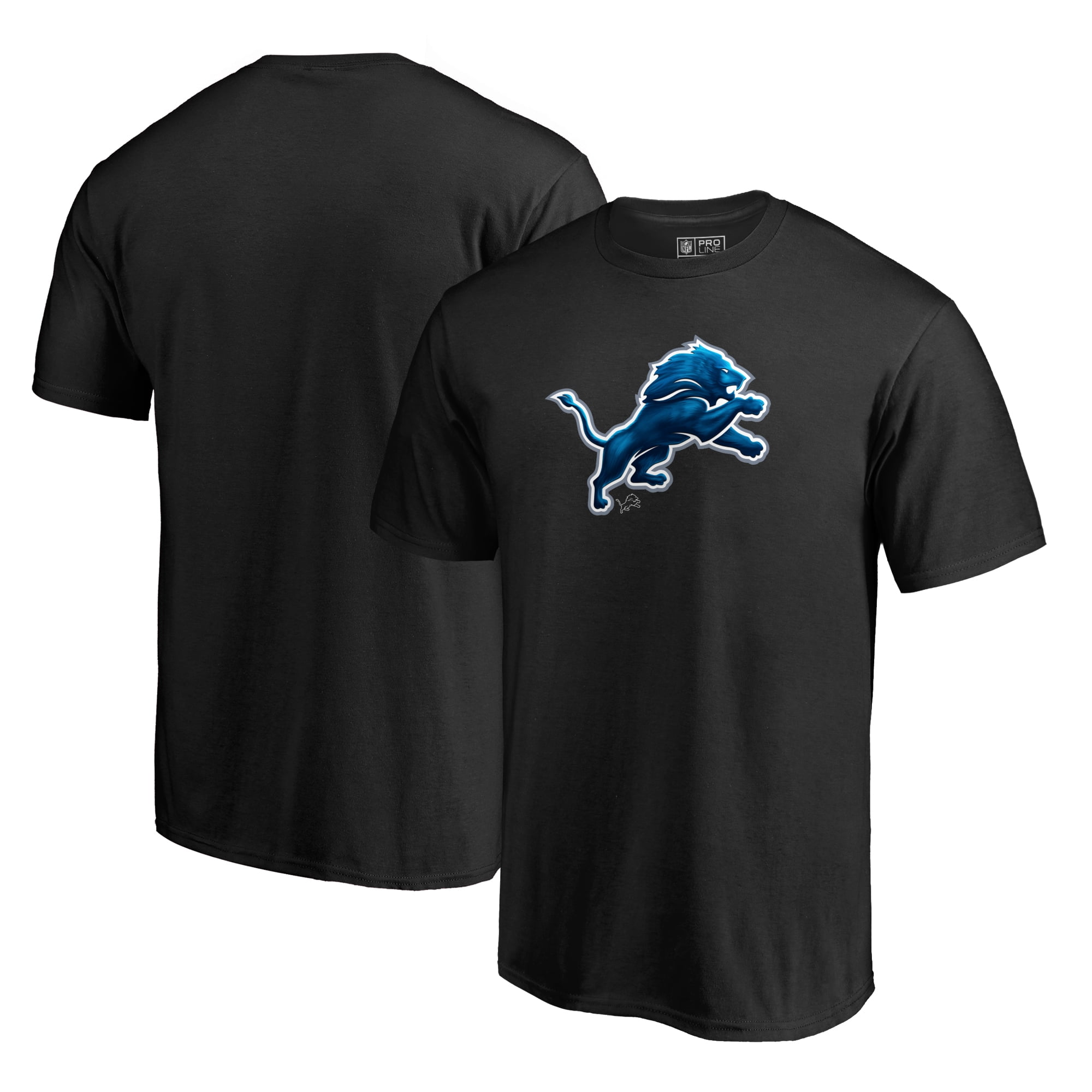 Detroit Lions NFL Pro Line by Fanatics Branded Midnight Mascot T-Shirt