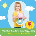 thumbnail image 4 of Peppa Pig Ring Around the Rosie Singing Plush Stuffed Animal,  Kids Toys for Ages 3 Up, Gifts and Presents, 4 of 7