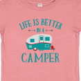 thumbnail image 4 of Inktastic Life's Better In A Camper Girls Baby T-Shirt, 4 of 5