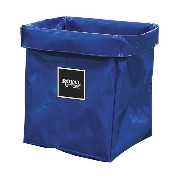 Royal Basket Trucks X-Frame Bag,8 Bushel,Blue Vinyl G08-BBX-XBN