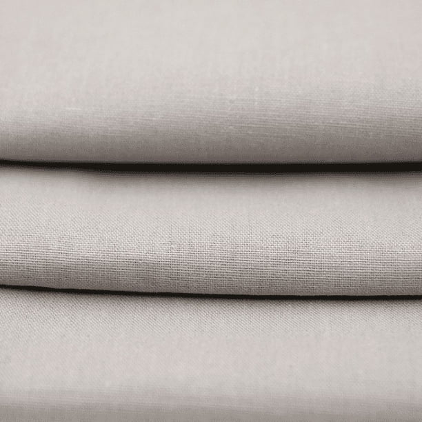 Tela de color sólido hecha a mano Costura Manualidades Patchwork Blanco