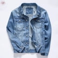 thumbnail image 3 of Veste en Denim pour Hommes, 3 of 7