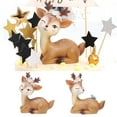 thumbnail image 1 of Flmtop Décoration Ornements Mignons Durables Forme de Cerf Simulée pour Noël, 1 of 10
