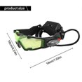 thumbnail image 1 of Night Vision Goggles Adjustable Kids LED Night Goggles for Racing Bicycling Hunting to Protect Eyes Children Gift, 1 of 5