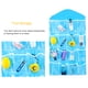 thumbnail image 3 of Organizador colgante transparente para calcetines, sujetadores, ropa interior y 16 bolsillos para colgar en el hogar, 3 of 8