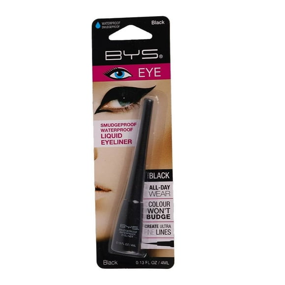 Delineador para ojos Bys líquido punta fina 4 ml