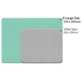thumbnail image 5 of WIRESTER 13.77x10.23 in Rectangle Mouse Pad with Non-Slip Rubber Base for Computers, Laptop, Office & Home - Solid Mint Green, 5 of 5