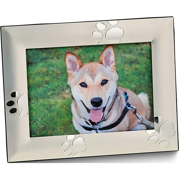 Fashion Aluminum Puppy Paw Prints 5X7 Photo Frame Made In China gm14683